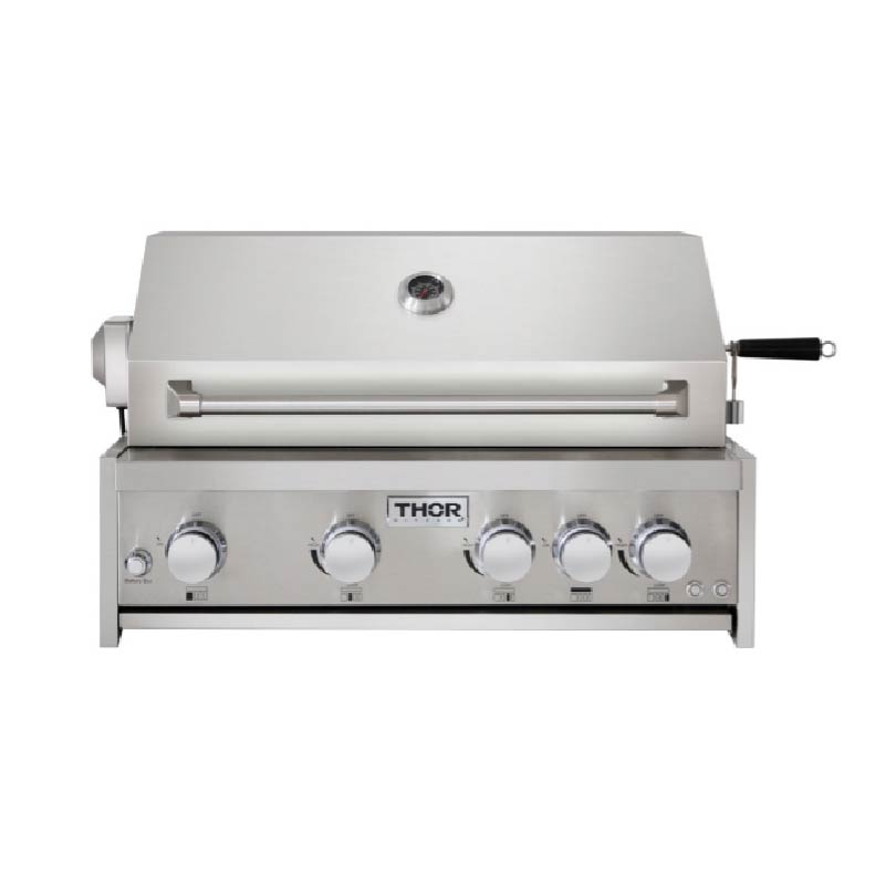 PARRILLA DE GAS PARA COCINA AL EXTERIOR – 32” PULGADAS -ACERO INOXIDABLE - THOR