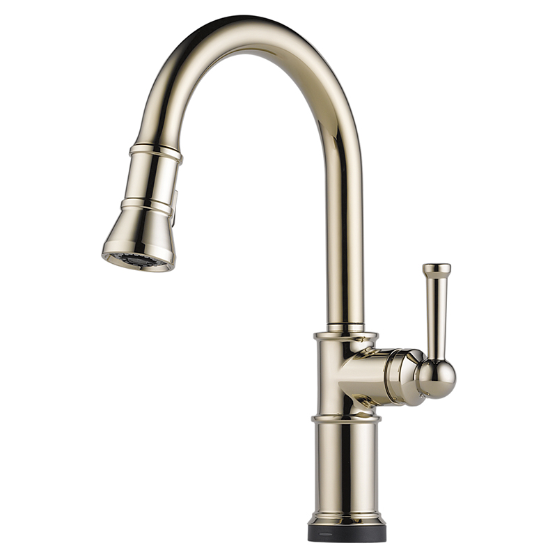 MONOMANDO DE COCINA PULL-DOWN - TECNOLOGIA SMART TOUCH® - ACABADO EN NIQUEL PULIDO - ARTESSO - BRIZO