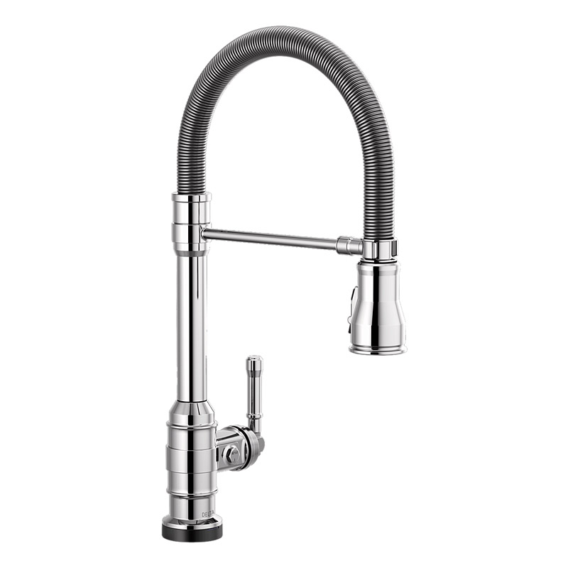 MONOMANDO DE COCINA PULL-DOWN - TECNOLOGIA TOUCH2O® - ACABADO EN CROMO - BRODERICK - DELTA