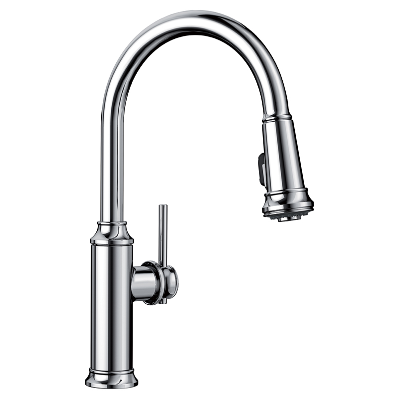 MONOMANDO PARA BAR PULL-DOWN - 1.5 GPM - ACABADO EN CROMO - EMPRESSA - BLANCO AMERICA