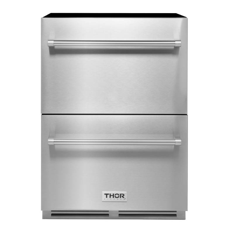 CAJÓN CONGELADOR PARA INTERIOR Y EXTERIOR – ACERO INOXIDABLE- 24” PULGADAS -  THOR